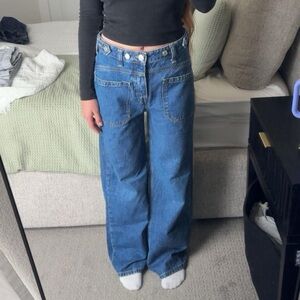 free people palmer cuffed jeans